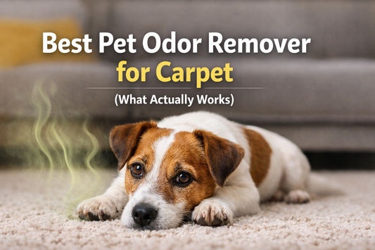 Best Pet Odor Remover for Carpet (What Actually Works)